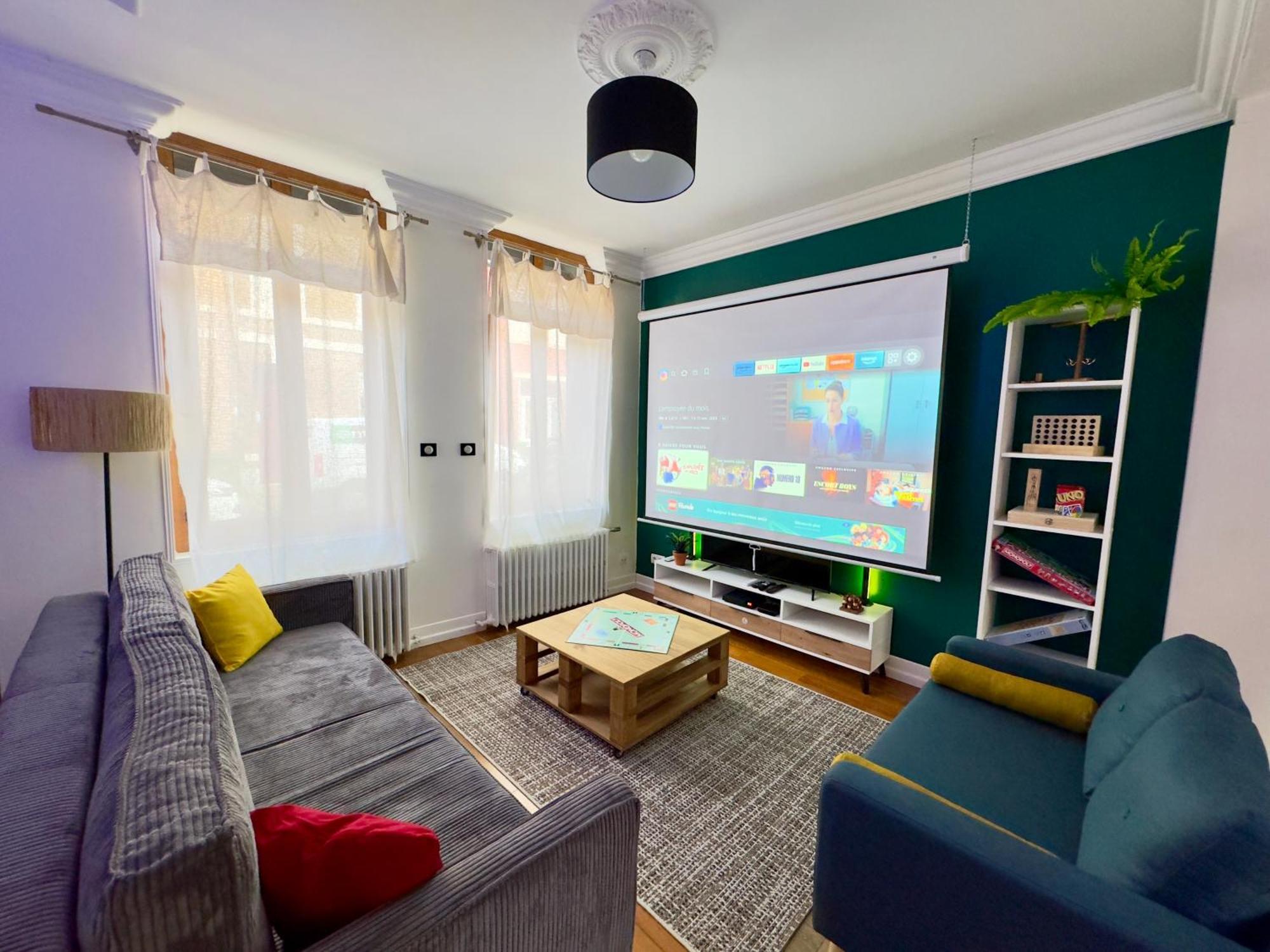 Maison 3Ch - Cinema - Game Room - Parking - Gare 阿棉 外观 照片